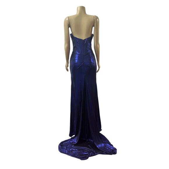 Sherri Hill Womens Strapless Off Shoulder Dress Size 6 Prom Cocktail Pageant - Picture 7 of 13